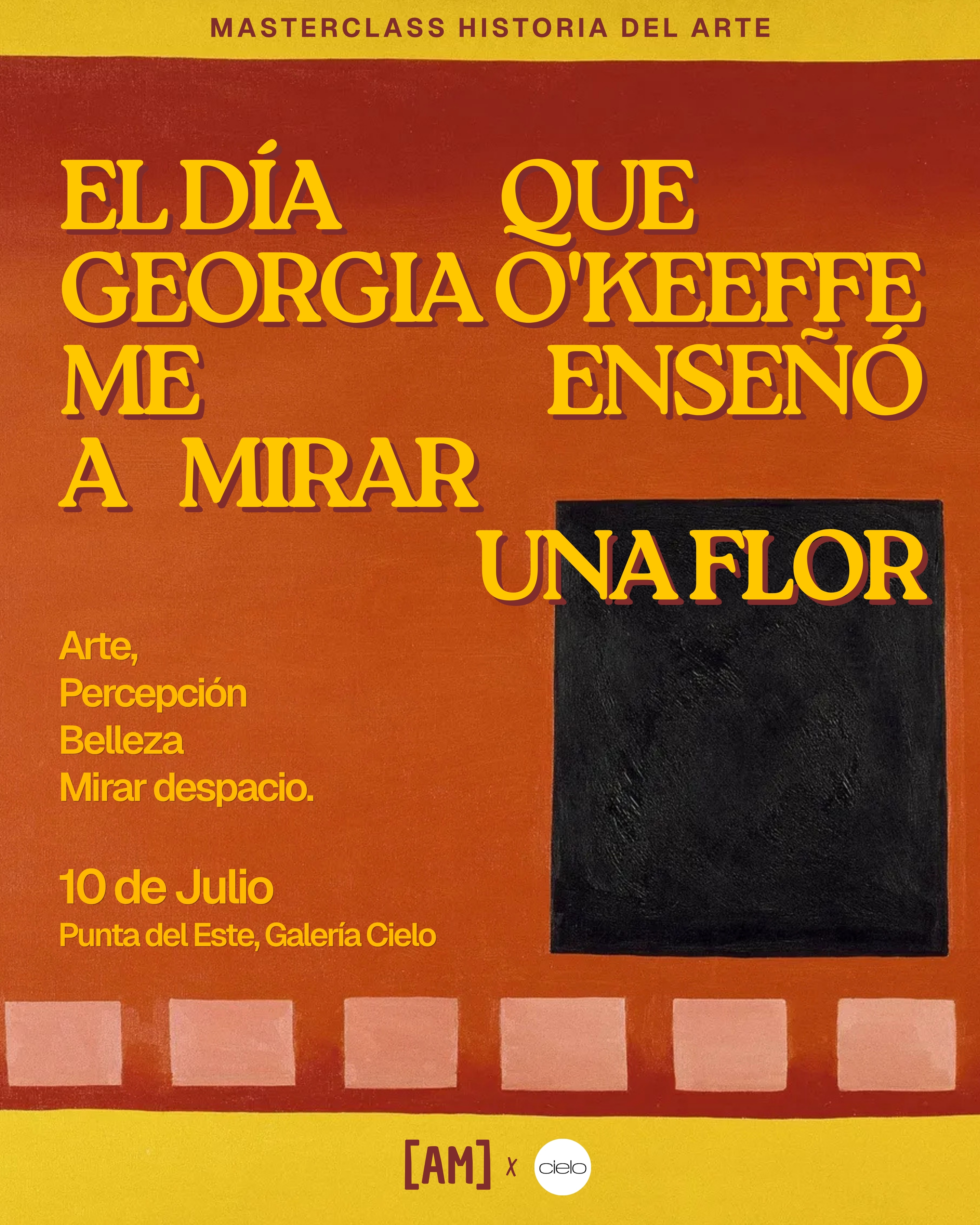 Hay artistas que nos enseñan historia del arte. Y hay artistas que nos enseñan a vivir distinto.